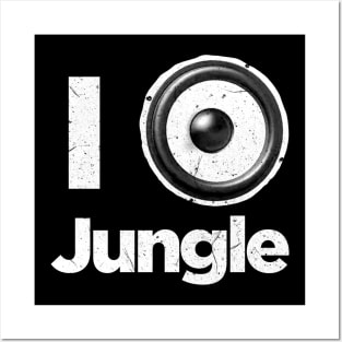 I love jungle DnB Drum and Bass Posters and Art